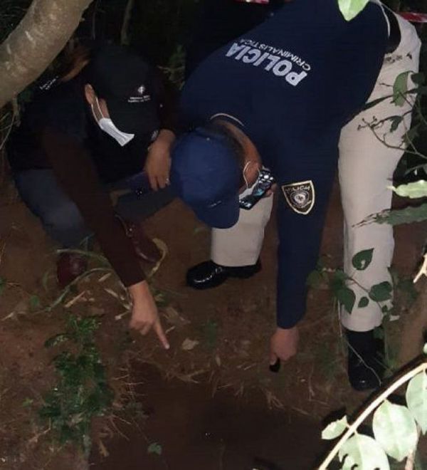 Policía Nacional halla restos óseos en Guarambaré