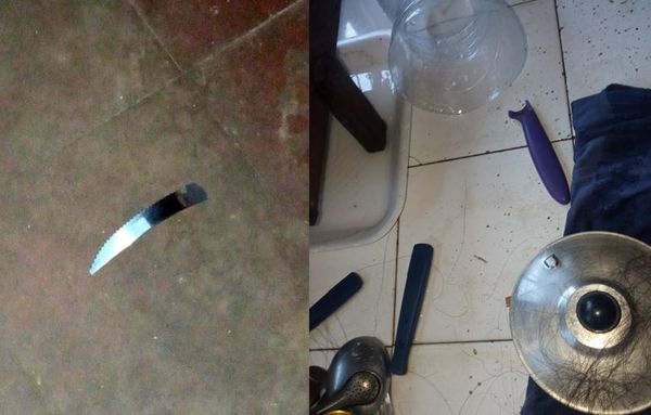 Hombre habría hasta roto puñales intentando asesinar a su esposa en Mbocayaty del Guairá - Nacionales - ABC Color