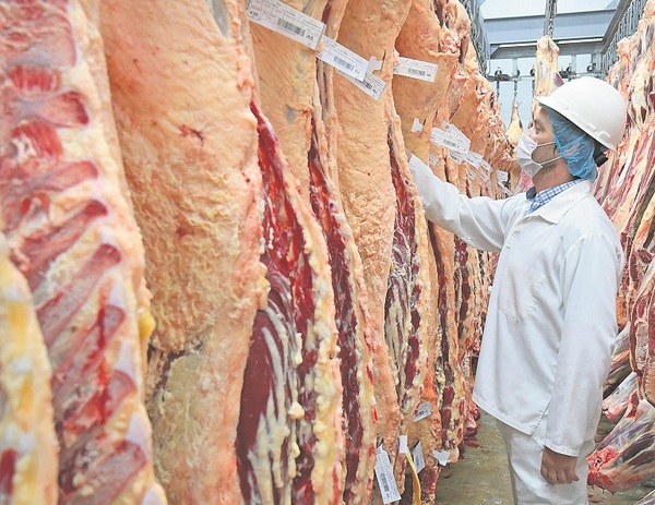 China habilitó más frigoríficos estadounidenses para carne bovina, cerdo y ave