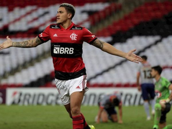 Flamengo golea y lidera el grupo G de la Copa Libertadores