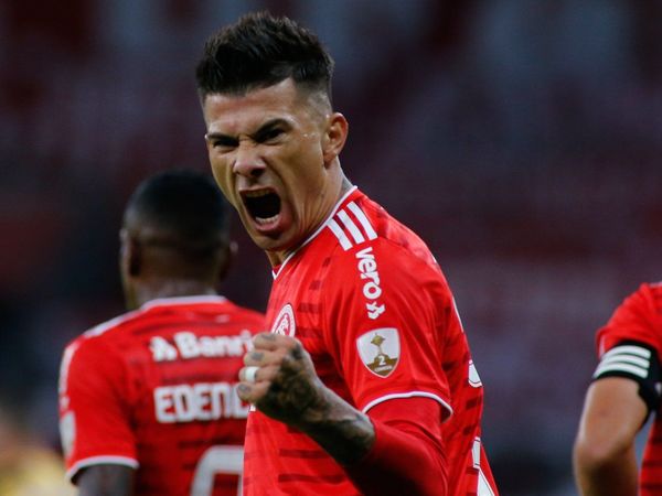 Internacional brasileño golea a Táchira