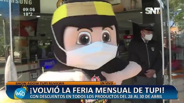 TUPI S.A: Volvió la Feria Mensual con increíbles descuentos - SNT