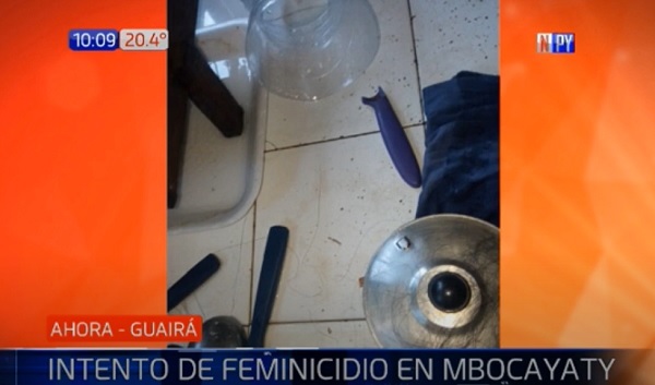 Hombre intentó asesinar a su esposa y luego suicidarse en Mbocayaty, reportan