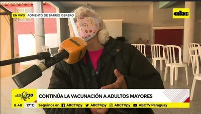 “Estoy rezando todos los días para que termine la pandemia”, dice Doña Filomena, adulto mayor que aguarda agendamiento y vacunación - A La Gran 7-30 - ABC Color
