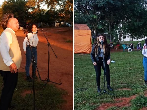 Llevaron serenata a internados por coronavirus