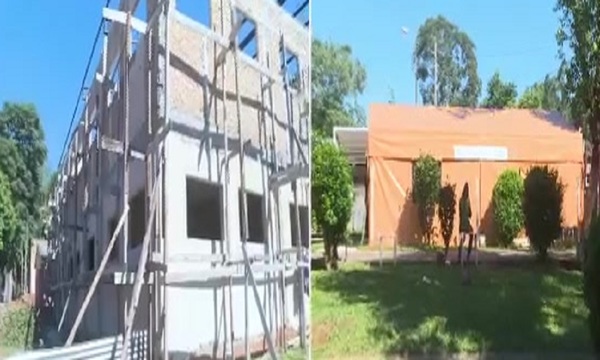 Itá: Atienden a pacientes en carpas por obras inconclusas - SNT