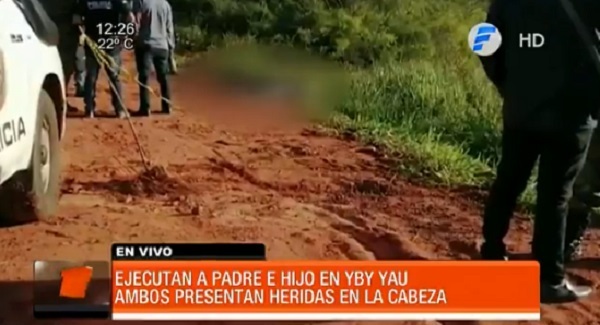 Ejecutan a padre e hijo en Yby Yaú