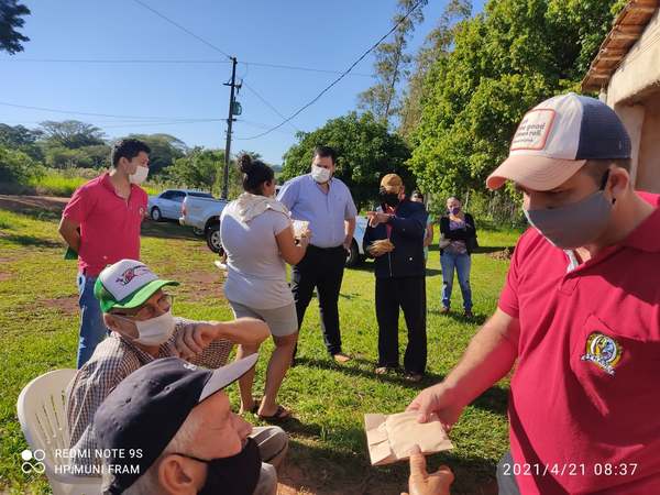 CONCLUYE ENTREGA DE SEMILIAS DE HORTALIZAS A FAMILIAS URBANAS Y RURALES DE FRAM