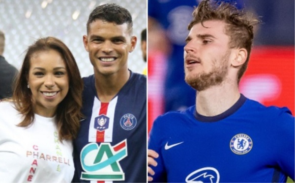 Esposa de Thiago Silva le da con todo a Werner