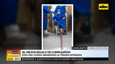 ¡Don Joel Oviedo abandonó la terapia intensiva! - ABC Noticias - ABC Color