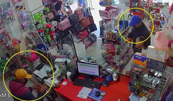 Simularon ser clientes para asaltar una farmacia en Ñemby - Nacionales - ABC Color