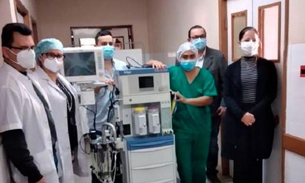 Entregan equipo de anestesia al Hospital Regional de Coronel Oviedo – Prensa 5