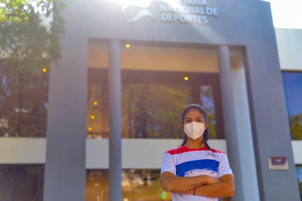 Versus / Agua Marina Espínola: la ciclista que pedalea hacia Tokio con el oro en la mira