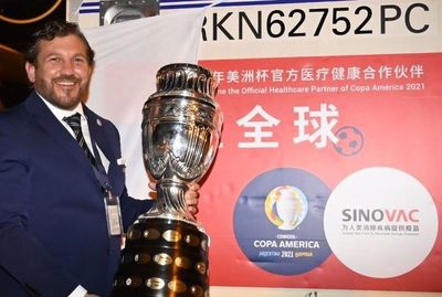 Llegaron vacunas de la Conmebol