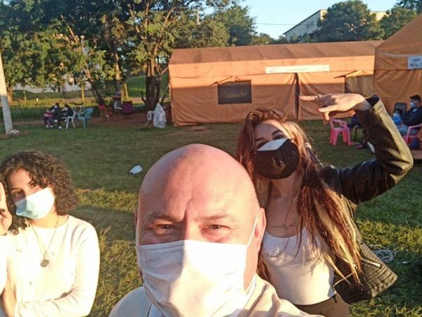 Llevan música al Hospital de Itauguá a familias de pacientes