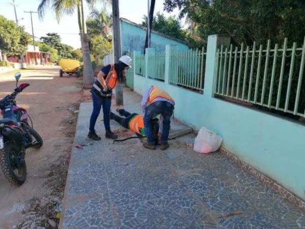 Instalan 18.000 metros de tuberías para red de alcantarillado sanitario en Horqueta
