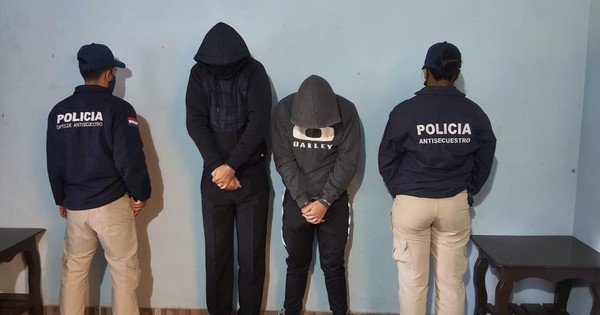 La Nación / Detienen a dos hombres por caso de sextorsión en Capiatá