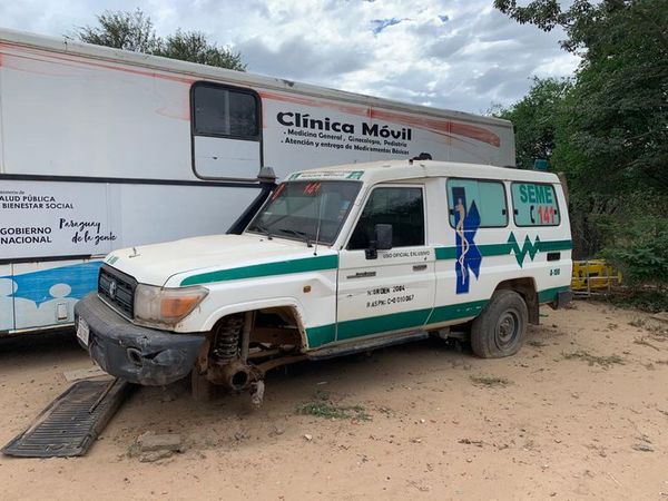 Faltan ambulancias en Chaco Central - Nacionales - ABC Color
