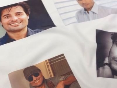Frazada con fotos de Chayanne es furor entre las doñas