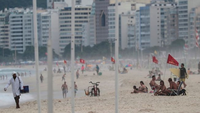 Río de Janeiro reabre playas mientras pandemia da tímida señal de desaceleración - Noticiero Paraguay