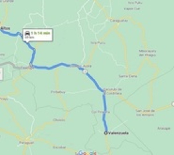 Adultos mayores van a una ciudad a 70 km para vacunarse - Paraguay.com