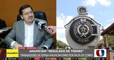 Trabajadores de Fepasa anuncian paro total