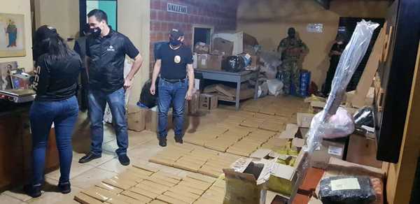 SENAD incautó más de 300 kilos de Marihuana en encomiendas