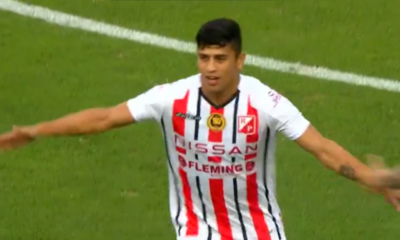 El golazo que marcó Marcelo González en la Copa Sudamericana