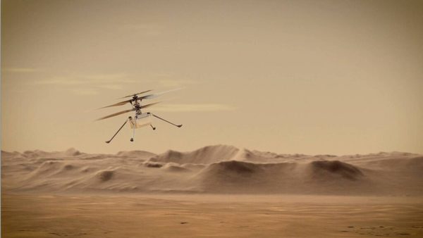 Helicóptero Ingenuity capta una imagen del róver Perseverance mientras realiza su tercer | Ñanduti