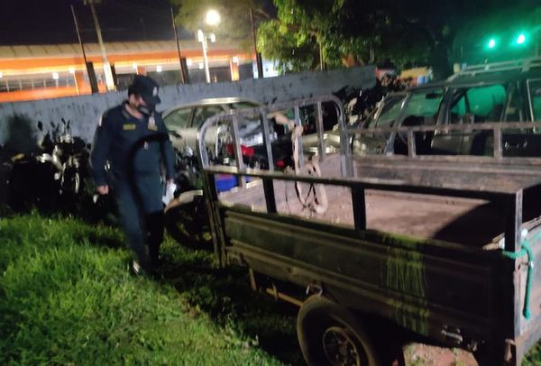 Vecinos detienen a presunto ladrón en motocarro y recuperan objetos hurtados - Nacionales - ABC Color