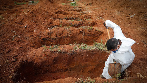 "Brasil podría representar un peligro mundial" y superó 400 mil muertes por coronavirus en los últimos 36 días | OnLivePy