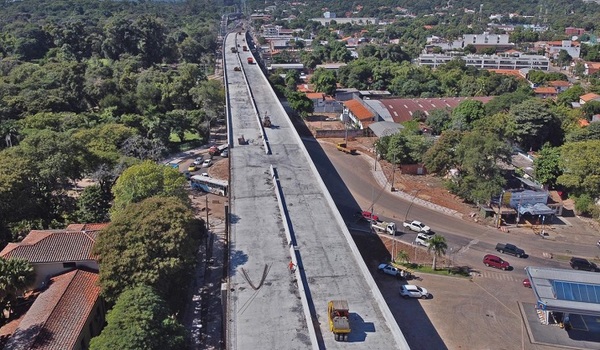 Corredor Vial Botánico: inician colocación de hormigonado del último vano del viaducto de 1.340 metros de largo - ADN Digital