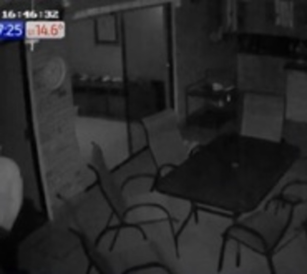 Así entró a robar una vivienda en San Lorenzo - Paraguay.com