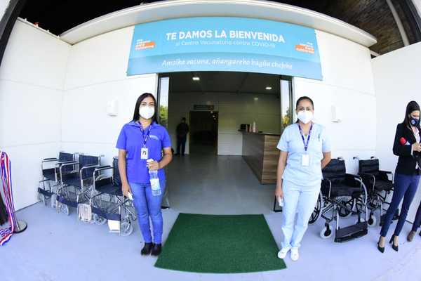Habilitan centro vacunatorio contra el coronavirus en Capiatá | .::Agencia IP::.