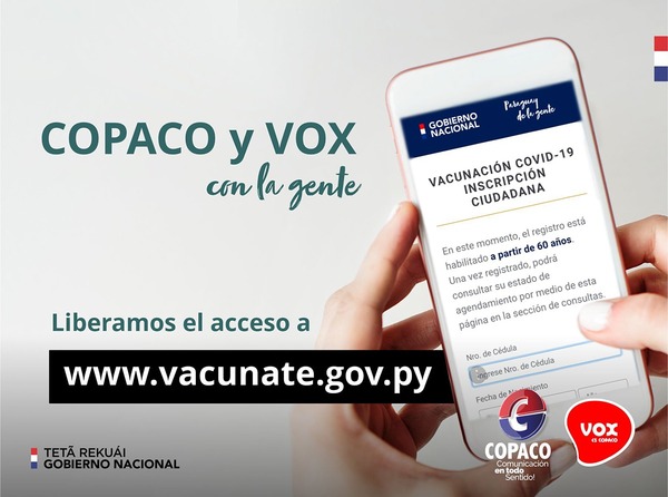 Telefónica estatal libera acceso a plataforma de registro para vacunación contra covid-19 | .::Agencia IP::.
