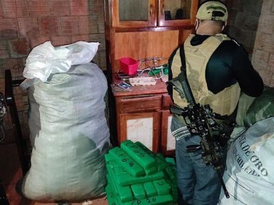 Incautan marihuana que iba a ser enviada al Brasil