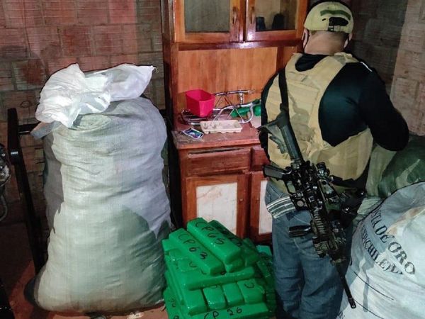 Incautan marihuana que iba a ser enviada al Brasil