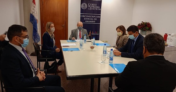 La Nación / Inauguran sistema de trámite judicial electrónico y obras en Pedro Juan Caballero