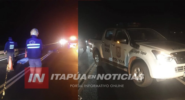 ACCIDENTE FATAL SOBRE EL PUENTE AGUAPEY