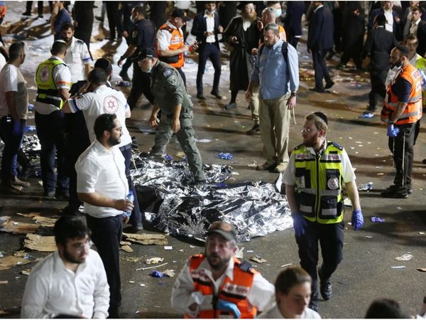Una peregrinación en Israel deja al menos 45 muertos