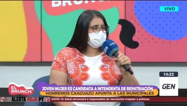 Diario HOY | Joven arquitecta va por la Intendencia de Repatriación