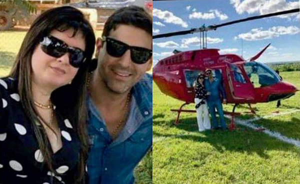 Dalia López reaparece en fotos de festejo y con su helicóptero - Noticiero Paraguay