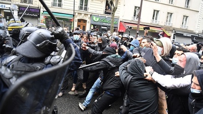 MUNDO | Al menos 34 detenidos durante las protestas del 1° de Mayo en París