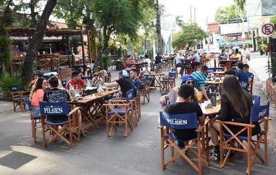 Comuna asuncena convierte calles en peatonales para gastronómicos - Nacionales - ABC Color