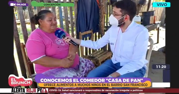 La Nación / Comedor solidario de Concepción pide donación de cocina a gas