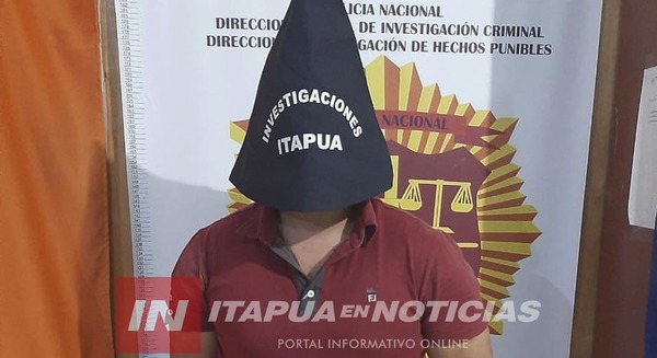 OBLIGADO: EX POLICÍA ES DETENIDO POR UNA CAUSA DE ROBO.