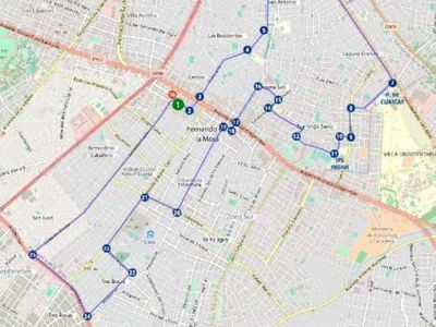Fernando de la Mora inicia desde mañana los viajes a mil'i