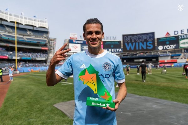 Versus / Jesús Medina, goleador y figura del New York City en la MLS