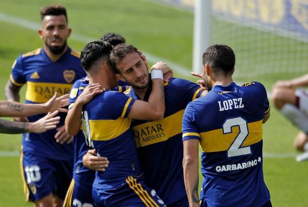Boca vence a Lanús y avanza a cuartos de final en la Liga argentina - Fútbol - ABC Color