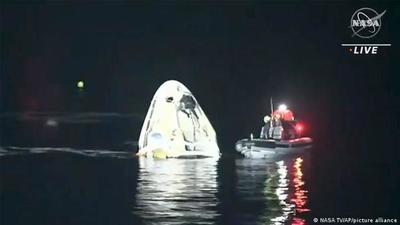 Nave de SpaceX regresó a la Tierra exitosamente este domingo